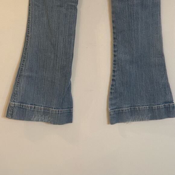 Abercrombie Flare Jeans sz 12 SLIM Girl's Flare Leg Jeans - Picture 5 of 9